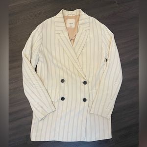 Aritzia Wilfred Blazer and Tie Waist Pant Suit
